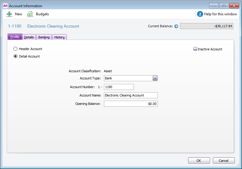 2 Set Up An Electronic Clearing Account Myob Accountright